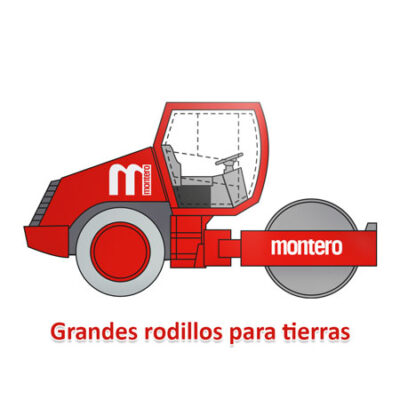 Grandes rodillos para tierras