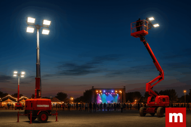 maquinaria para eventos