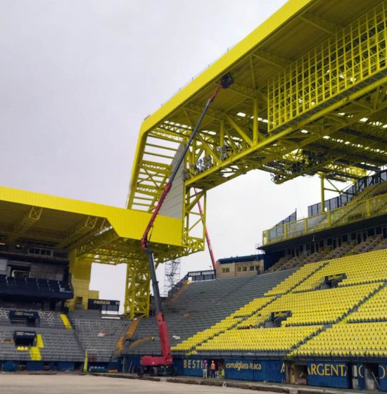 Montero en el campo del Villareal